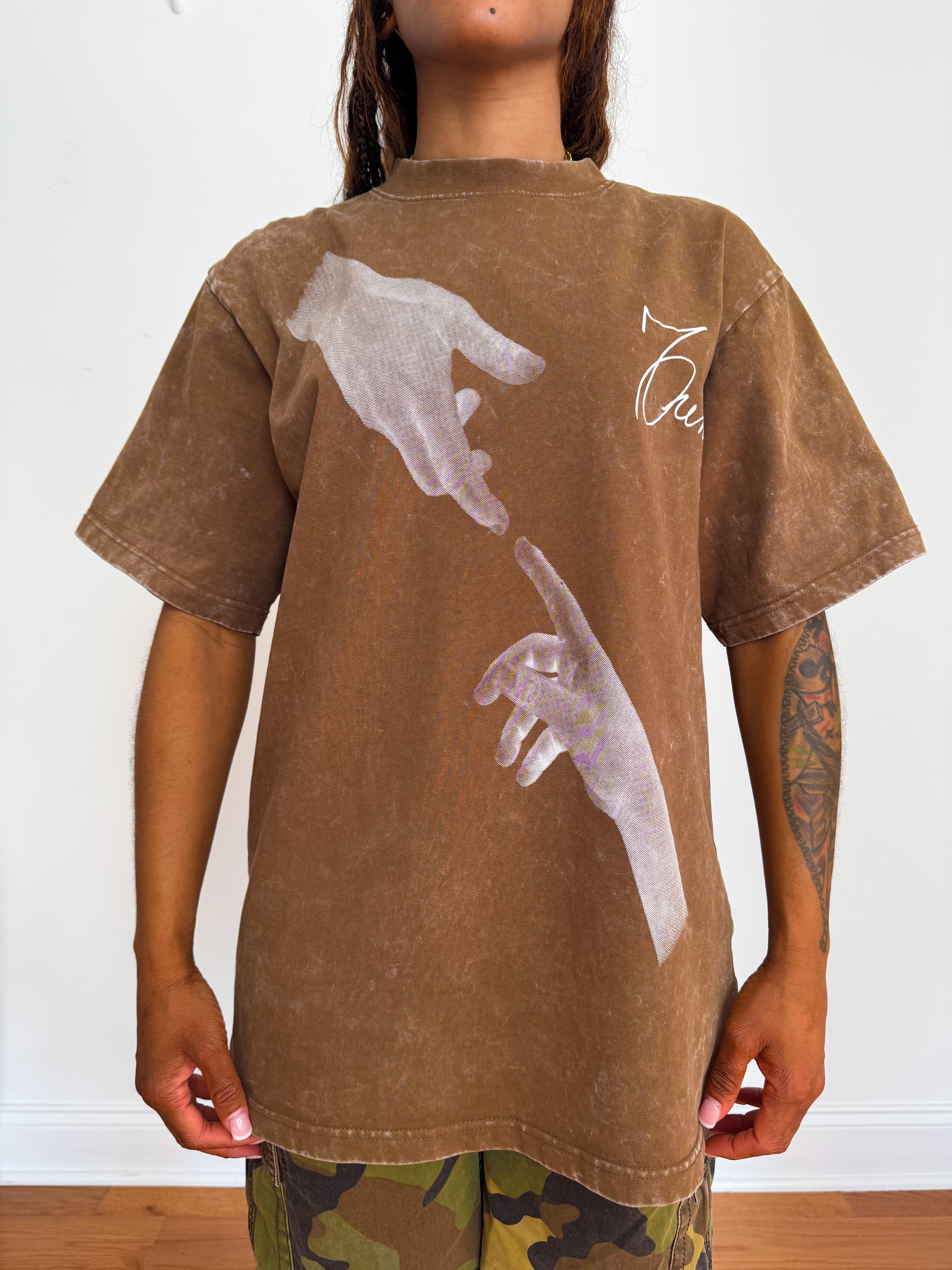Mercy Tee – Brown (Regular Fit)