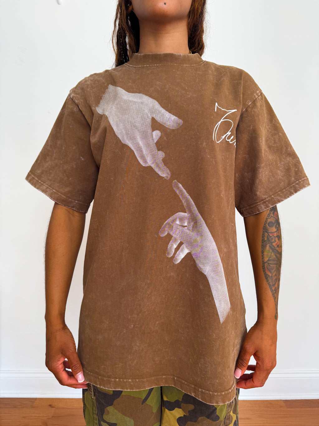 Mercy Tee – Brown (Regular Fit)