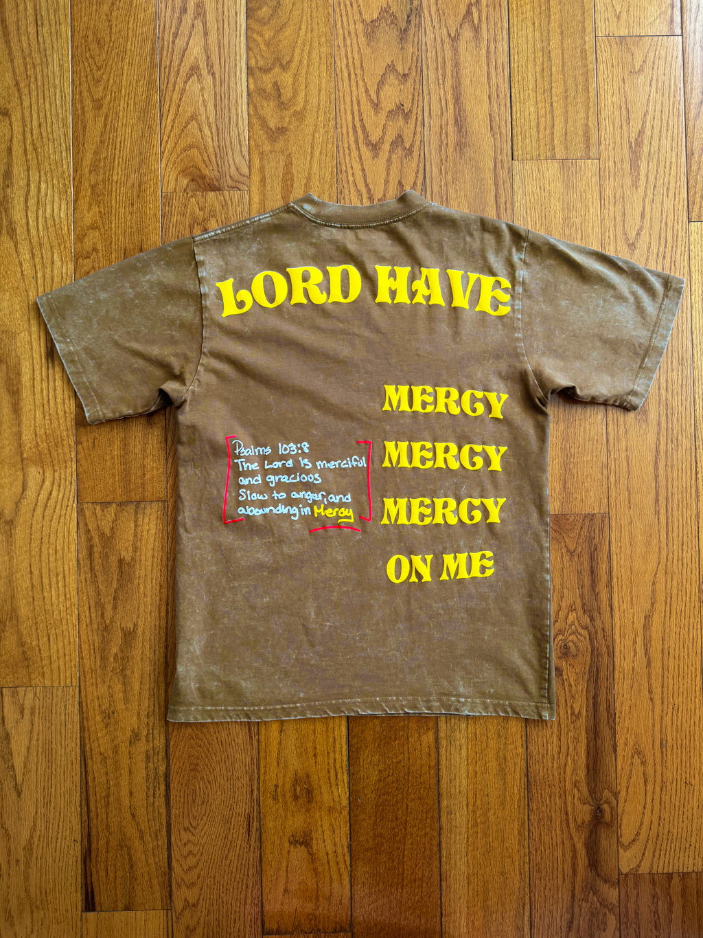 Mercy Tee – Brown (Regular Fit)